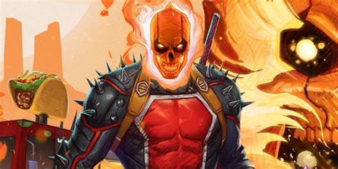Marvel Reveals A New Deadpool Ghost Rider And His Ride Is Ludicrous
