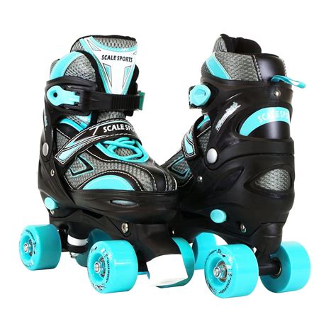Adjustable Quad Roller Skates For Kids Teen And Ladies Small Size