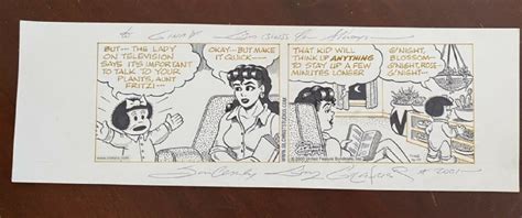 nancy comic strip 2000 06 16 featuring aunt fritzi ritz by guy and brad gilchrist in philip r