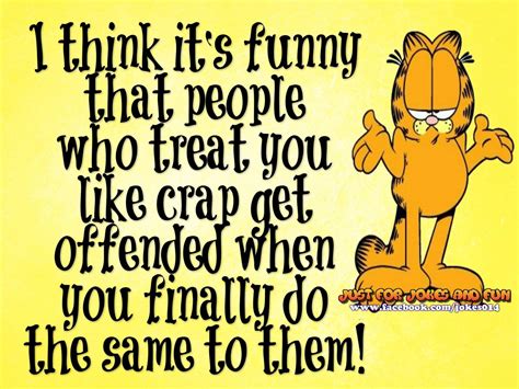 I Think Its Funny When Funny Cartoons Jokes Garfield Lol Funny Quote