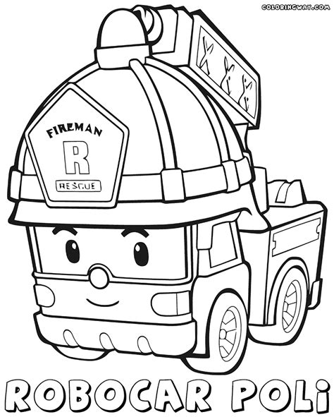Free printable robocar poli coloring pages. Robocar Poli coloring pages | Coloring pages to download ...