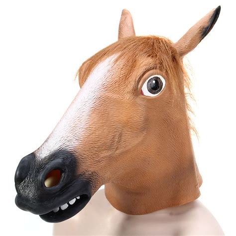 If you print the coloring page version, color the mask with crayons, markers, paint, etc. Popular Horse Head Mask-Buy Cheap Horse Head Mask lots ...