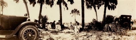 Florida Memory Koreshans Picnicking In Naples Florida