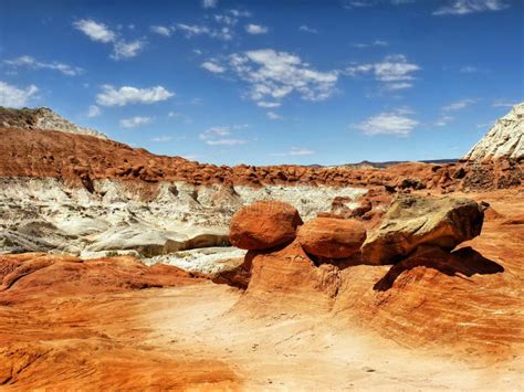 American Southwest Desert Landscape Red Sandstone Stock Image Image