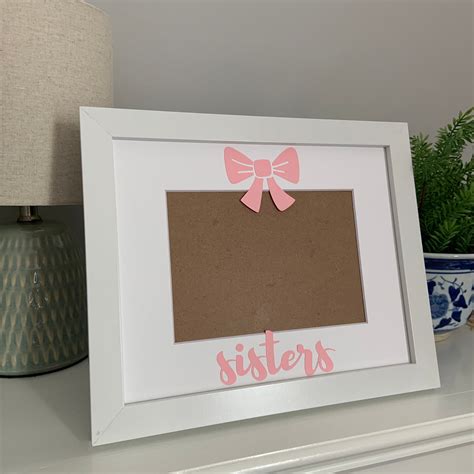 Sisters Picture Frame Personalized Picture Frame 5x7 Etsy