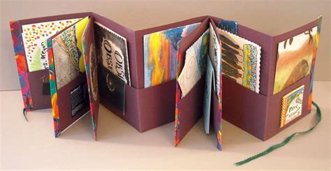 Books By Artists Handmade Books Bookbinding Accordion Book