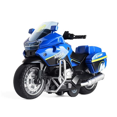 Police Motorcycle Toy Pullb08qywtt3v