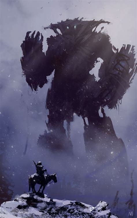 Shadow Of The Colossus Created By Nagy Norbert Shadow Of The