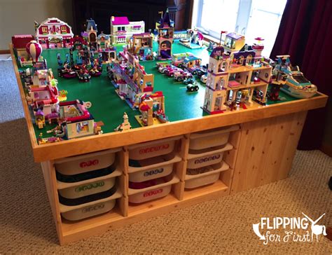 How to make a fabulous diy lego room. DIY LEGO Table! | Lego table, Lego for kids, Lego room