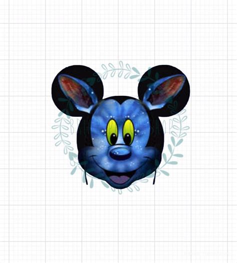 Mickey Avatar Iron On Etsy