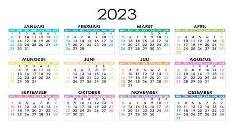 Download Kalender 2023 Lengkap Dengan Daftar Libur Nasional Dan Cuti