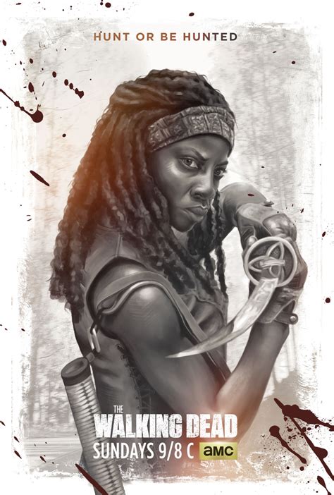 The Walking Dead Character Poster For Michonne Posterspy