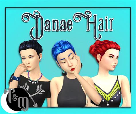 Danae Hair By Teanmoon Lemonade Dress Havana Twist Maxis Match