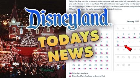 Disneyland Reservation Calendar 2022 Customize And Print