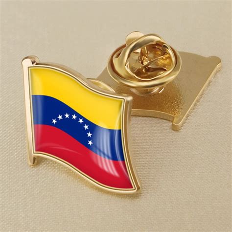 Venezuela Single Flag Lapel Pins In Brooches From Jewelry And Accessories