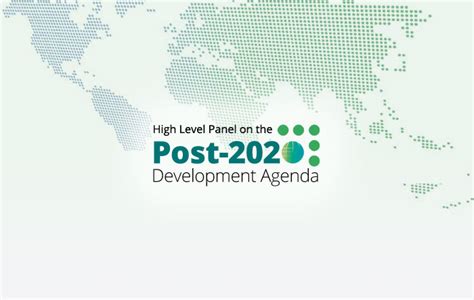 Good Governance And Institutions The Post 2020 Development Agenda