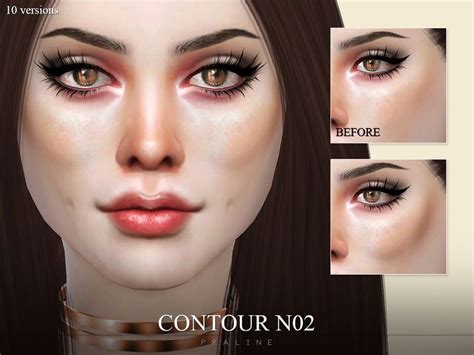 Realistic Face Contour For Your Sims Found In Tsr