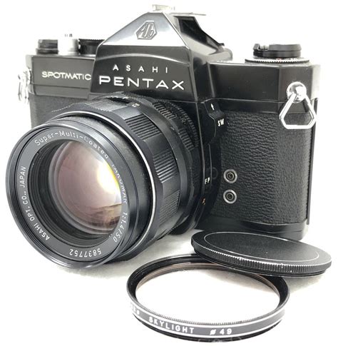 【やや傷や汚れあり】asahi Pentax アサヒ ペンタックス Spotmatic Sp ブラックボディtakumar11450