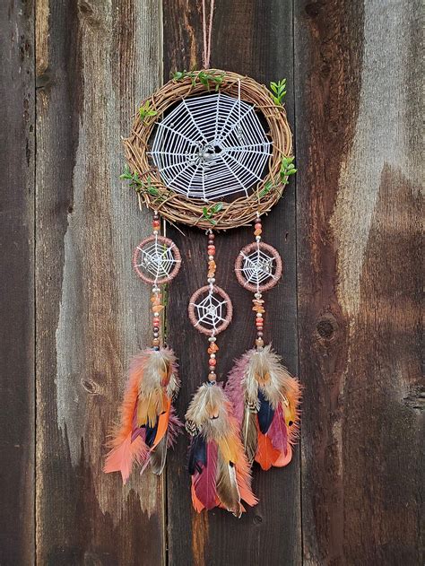 Fall Spider Dream Catcher Etsy