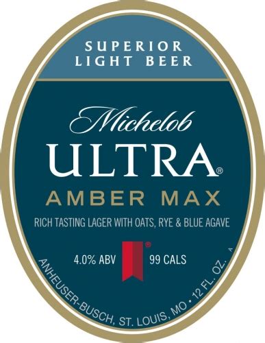 Michelob Ultra Amber Max Anheuser Busch Where To Find Near Me Untappd
