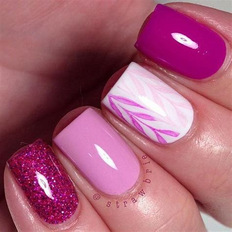 45 Pretty Pink Nail Art Designs For Creative Juice