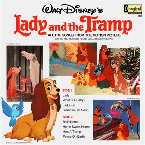 Film Music Site Lady And The Tramp Soundtrack Various Artists Bob