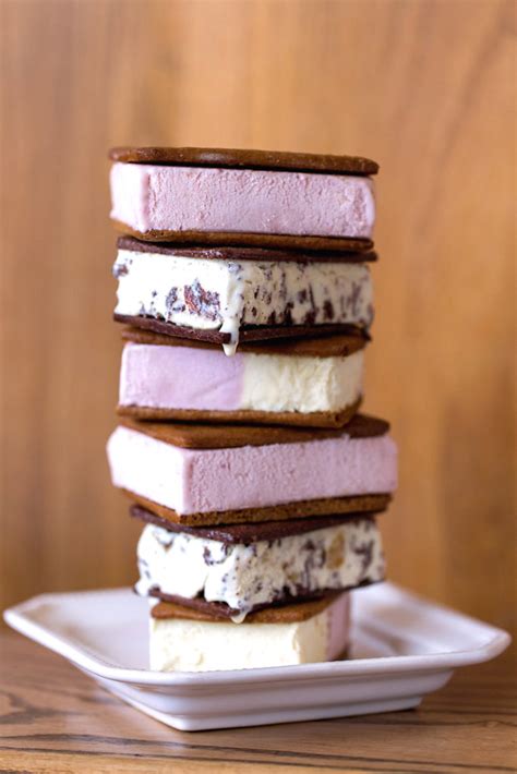 Of Gourmet Ice Cream Nuts And Sandwiches Food Gal