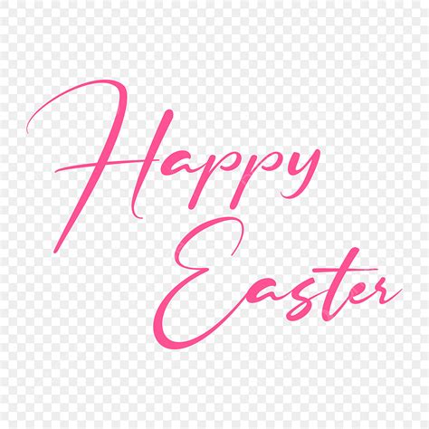 Easter Text Effect Vector Art Png Happy Easter Text Effect Design