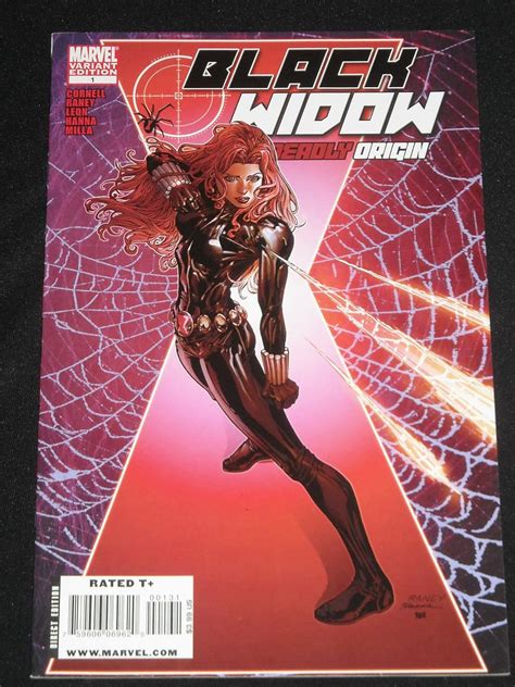 Black Widow Deadly Origin 1 Tom Raney Variant Cover B