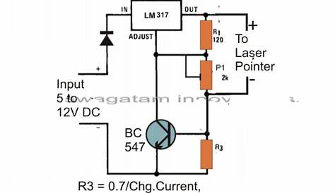 laser power supply schematic