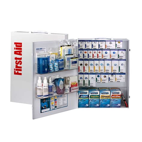 Extra Large Metal Smartcompliance First Aid Cabinet National Checking