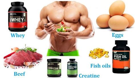 Muscle Building Foods And Supplements With Images Build Muscle Fast