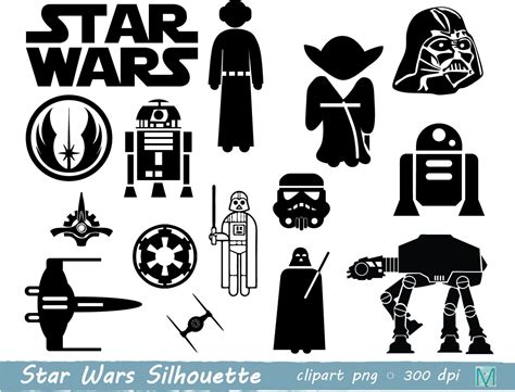 Star Wars Clip Art Free Printable Free Printable Templates