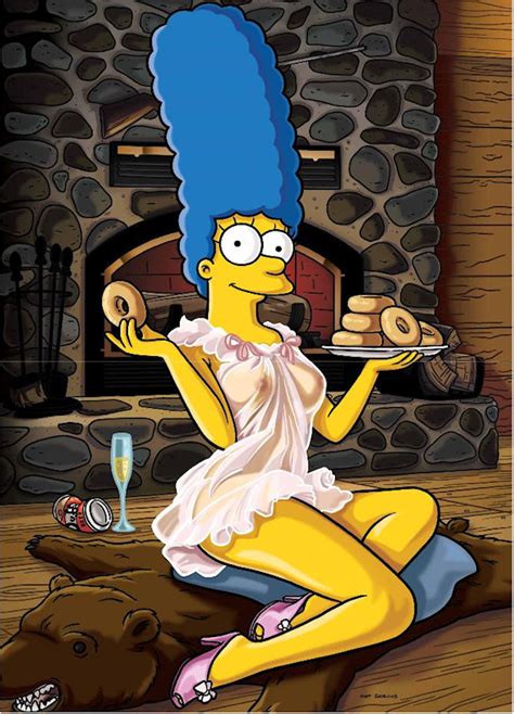Las fotos más sexys de Marge Simpson en Playboy FormulaTV