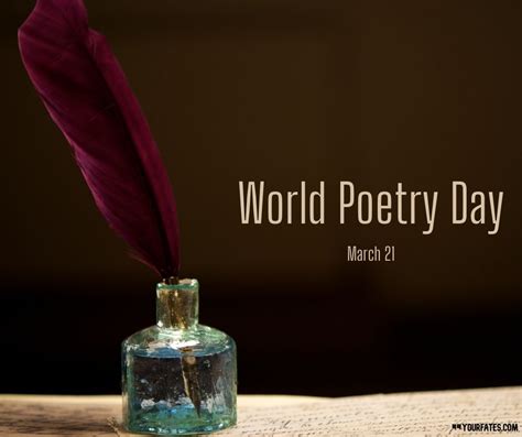 World Poetry Day Quotes In 2021 Poetry Day World Poetry Day Quote