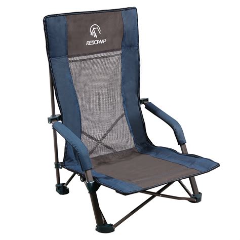 Redcamp Low Beach Chair Folding Lightweight With High Back Portable