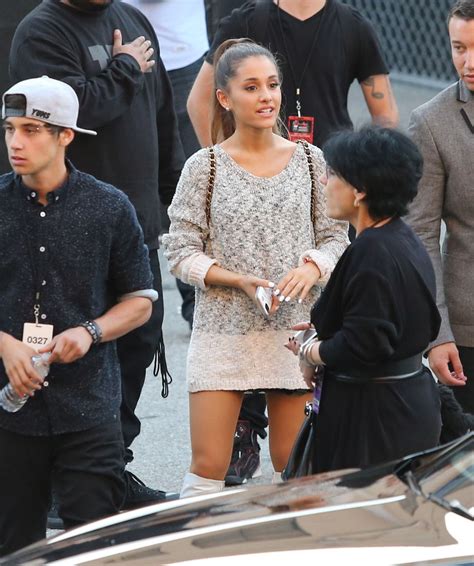 Ariana grande's boyfriends & their past dating timelines. Ariana Grande Outside the IHeartRadio Awards (2014) With ...