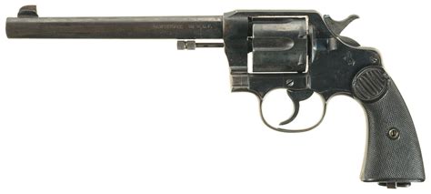 Colt New Service Revolver 38 Wcf Rock Island Auction