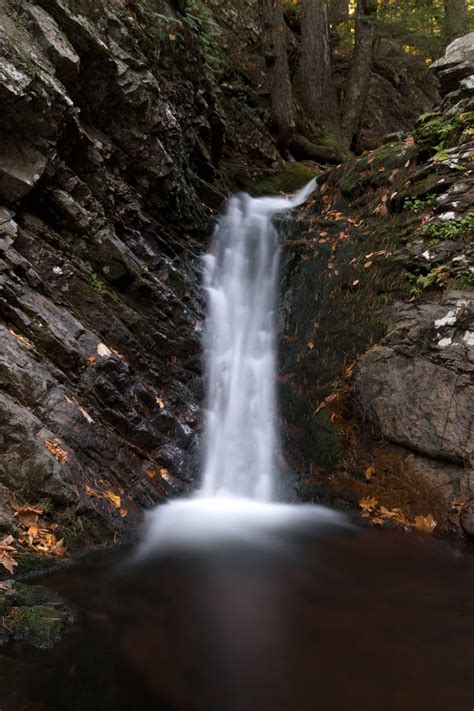 Thin Misty Waterfall • Free Nature Stock Photo