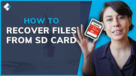 How To Recover Files From Sd Card Sd Card Recovery Youtube