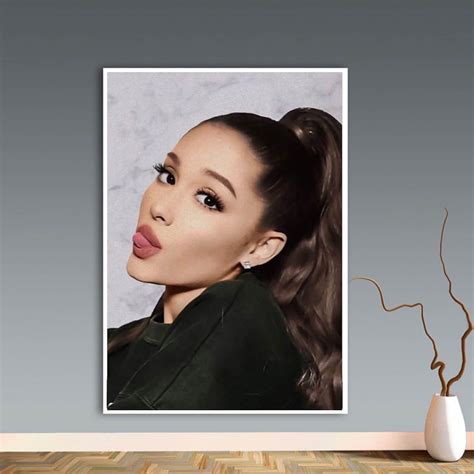 Ariana Grande Poster Canvas Print On Canvas Print Art Etsy