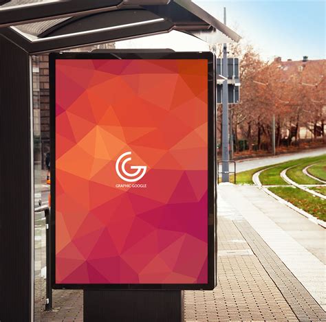 ✓ free for commercial use ✓ high quality images. Free Bus Stop Billboard Banner Mockup - Graphic Google ...