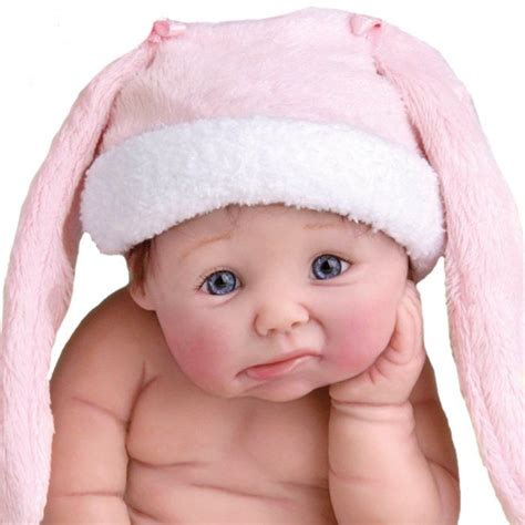Its Not Easy Being Cute Miniature Baby Doll Ashton Drake Dolls