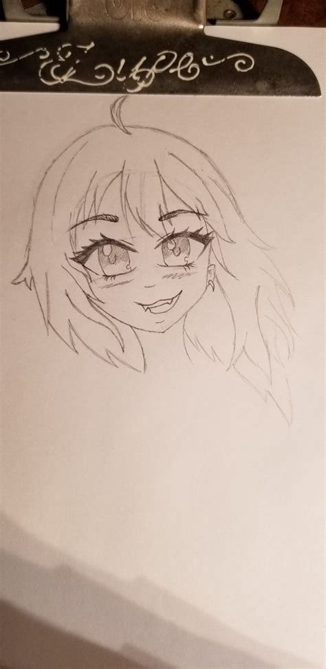 My Doodles Anime Drawings My Doodle Female Sketch