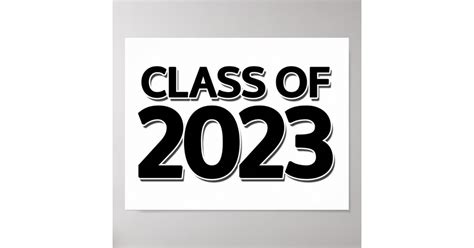 Class Of 2023 Poster Zazzle