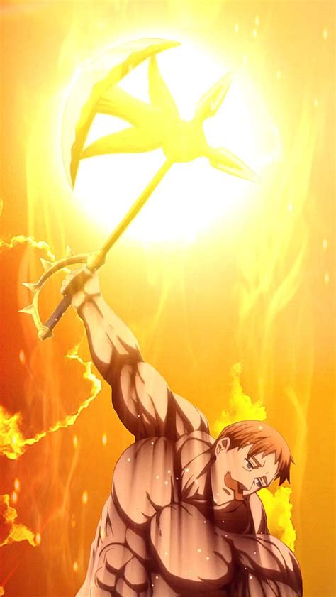 Escanor Wallpaper Em 2020 Nanatsu Escanor Nanatsu No Taizai Personagens