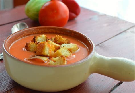 Authentic Spanish Tomato Gazpacho Recipe Recipes Delicious Healthy