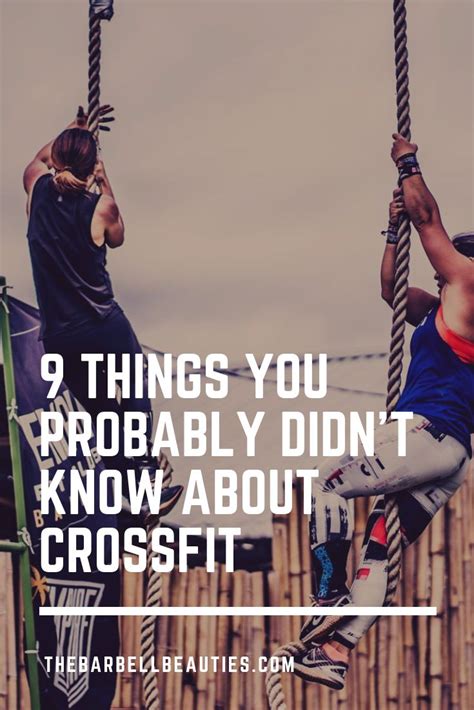 9 Things You Probably Didnt Know About Crossfit Crossfit Gear