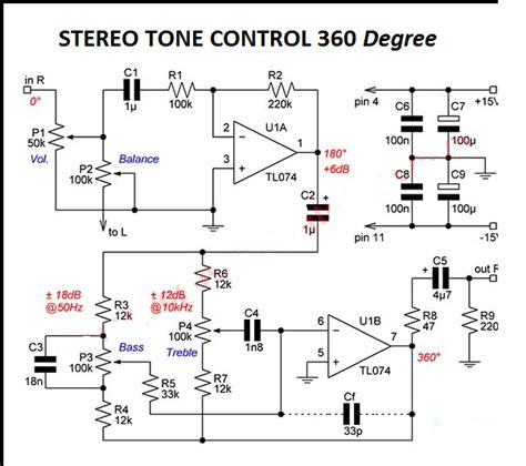 This tone control circuit diagram of the home audio stereo is very well. Stereo Tone Control Pcb Layout - Pcb Circuits