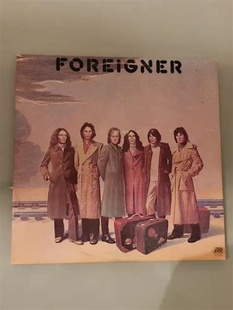 Foreigner Self Titled Debut Album Vinyl Lp Original 1977 First